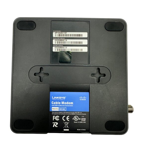 Linksys CM100 Cable Modem - Picture 2 of 8